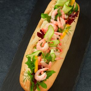Baguette med Reker