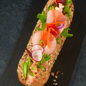 Baguette med Kylling Curry