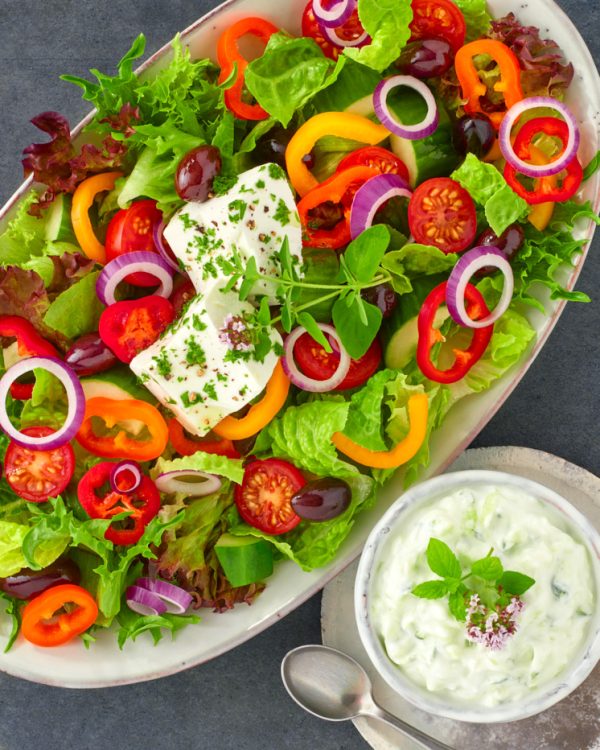 SALAT  Cæsar m kylling og bacon