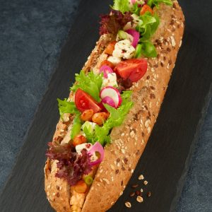 Baguette med Brie m nøtter