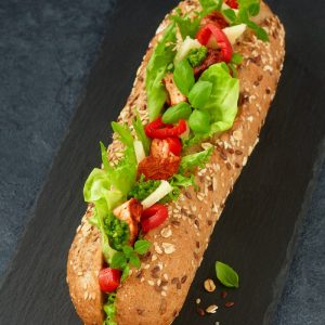 Baguette med Kylling Pesto