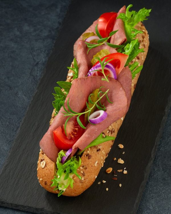 Baguette med Roastbiff