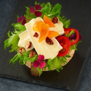 Rundstk. Ost og paprika